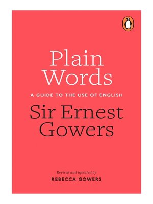 cover image of Plain Words